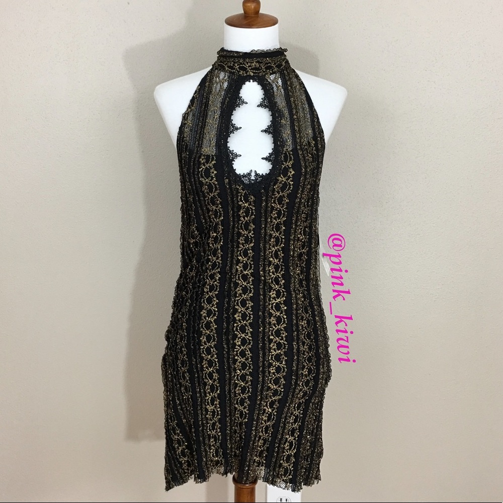 Free People Call A Cab Lace Tunic